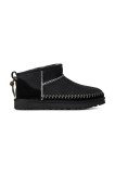 UGG cizme de iarna Classic Ultra Mini Biarritz culoarea negru, 1171538.BLK