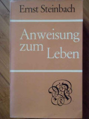 Anweisung Zum Leben - Ernst Steinbach ,308573 foto