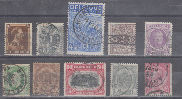 M2 - R1 37 - TIMBRE FOARTE VECHI - BELGIA