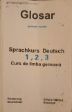 SPRACHKURS DEUTSCH 1, 2, 3 CURS DE LIMBA GERMANA. GLOSAR GERMAN-ROMAN-GEORGE PACURAR, GERHARD KOLLER