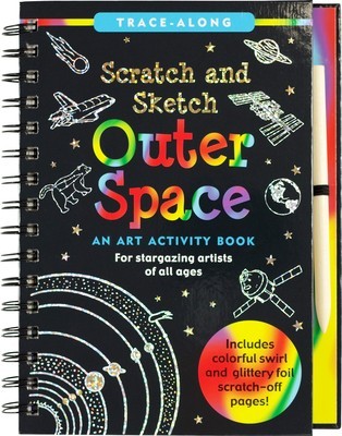 Scratch &amp;amp; Sketch Outer Space (Trace Along) foto