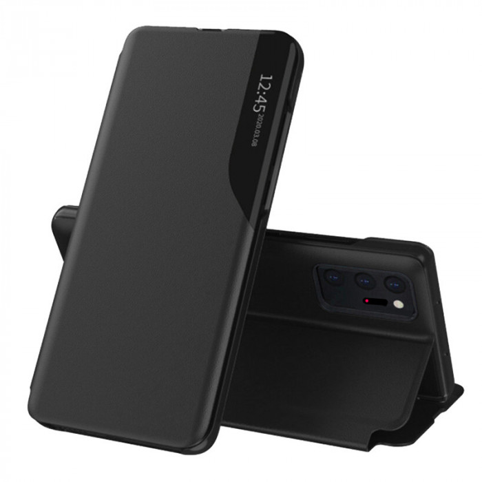 Husa pentru Samsung Galaxy Note 20 Ultra / Note 20 Ultra 5G, Techsuit eFold Series, Black