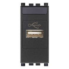 Priza conector date USB 1M Vimar Arke gri antracit 19345