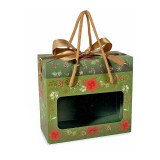 Gentuta pentru cadouri carton multicolor III cm 18,5 x 8,5 x 16 H