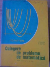 CULEGERE DE PROBLEME DE MATEMATICA PENTRU TREAPTA A II-A DE LICEE-I. GIURGIU F. TURTOIU foto