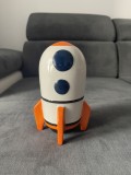 Pusculita in forma de racheta