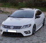 Cumpara ieftin Capace oglinzi BATMAN Volkswagen Passat CC (2008 - 2017) negru lucios