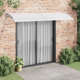 Cumpara ieftin Copertină de ușă, gri, 300 x 100 cm, PC