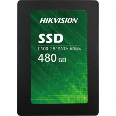 Solid-state drive (SSD) Hikvision C100, 480GB, 2.5&amp;quot;, Sata III foto