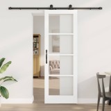 Ușa glisantă cu set de hardware ORKDAL Alb 73.5x211 cm