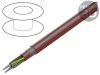 Cablu Silicon 4G2,5mm2 Maro-Roșu 60-180&deg;C