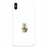 Husa silicon pentru Apple Iphone X, Cactus 101