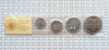 Set monetarie 1977 Islanda 1, 5, 10, 50 kronur UNC - M01, Europa