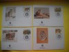 HOPCT PLIC FDC S NR 261 SET 4 FDC FAUNA-TIGRU SIBERIAN-RUSIA 1993