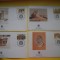 HOPCT PLIC FDC S NR 261 SET 4 FDC FAUNA-TIGRU SIBERIAN-RUSIA 1993