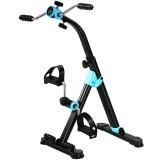 SPORTNOW Pedalieră de recuperare pliabilă cu ecran LCD și role de masaj | Aosom Romania