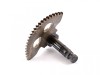 Pinion Pedala Pornire Aprilia Minarelli Yamaha, Ax 75mm, Pinion Curbat, Diametru 58mm, Revo