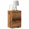 Gossi noptiera, lemn invechit, 40x36x65 cm, lemn prelucrat