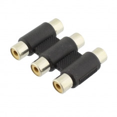 Adaptor 3 x RCA mama - 3 x RCA mama - 126702 foto