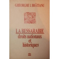 LA BESSARABIE DROITS NATIONAUX ET HISTORIQUES