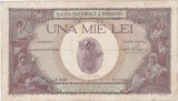 Bancnotă Rom&acirc;nia 1000 lei 1938 &ndash; BNR SUPRATIPAR, seria F.0696, N. Grigorescu