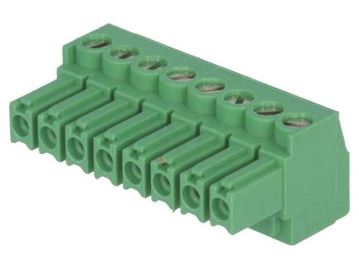 Conector regletă deconectabilă 3,5mm 8 piste