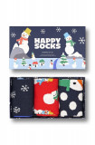 Happy Socks sosete Snowman Socks Gift Set 3-pack