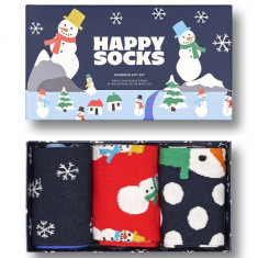 Happy Socks sosete Snowman Socks Gift Set 3-pack
