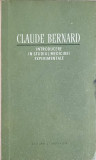 INTRODUCERE IN STUDIUL MEDICINII EXPERIMENTALE-CLAUDE BERNARD