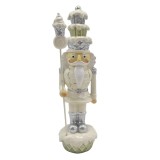 Cumpara ieftin Figurina Spargatorul de Nuci polirasina bej argintiu 5x5x16 cm