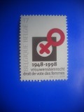 HOPCT TIMBRE MNH 181 DREPTUL LA VOT PENTRU FEMEI 1948-1998 - 1 VAL BELGIA