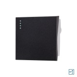 Cumpara ieftin Intrerupator cap cruce mecanic Luxion 2M, negru, standard italian