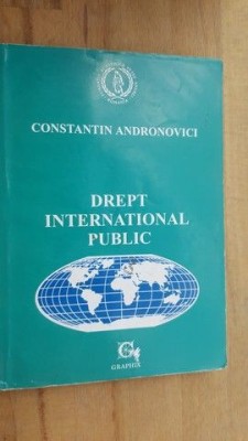 Drept international public- Constantin Andronovici foto