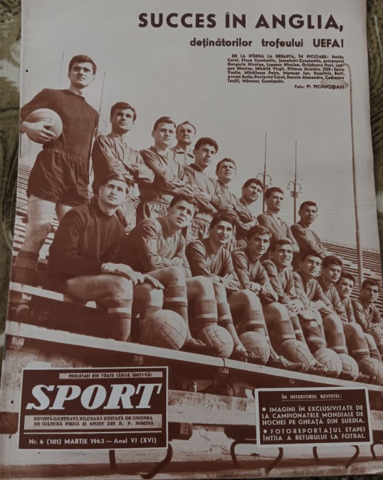 myh 110 - Revista SPORT - nr 6/martie 1963