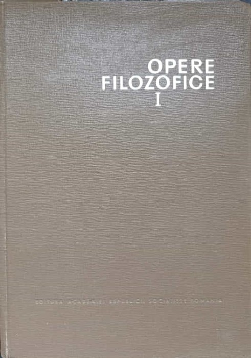 OPERE FILOZOFICE VOL.1-SEXTUS EMPIRICUS-222225