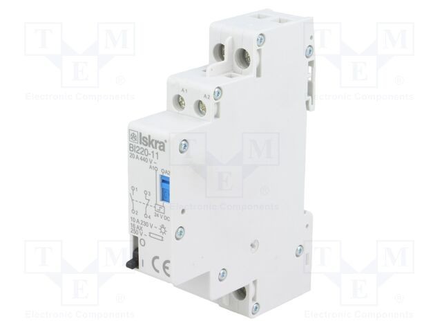 Releu ISKRA bistabil de impulsuri NC NO 20A