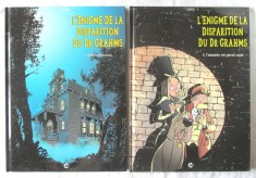 L&amp;#039;ENIGME DE LA DISPARITION DU DR. GRAHMS, Vol.1+2. Benzi desenate in lb franceza. Carti noi foto