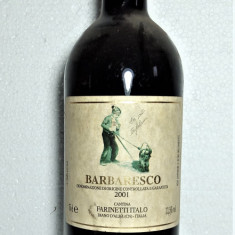 R. 23, VIN BARBARESCO, CANTINA FARINETTI, DOCG, Recoltare 2001 CL 75 GR. 13,5