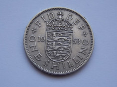 ONE SHILLING 1953-GBR foto