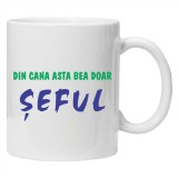 Cana alba personalizata pentru sef, INOVATIX&reg;. 330ml, Oem