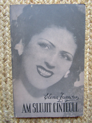 ELENA ZAMORA - AM SLUJIT CANTECUL, 1964 foto