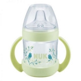 Biberon Nuk Learner Nature Sense Control Temperatura 150 ml Verde 6-18 luni