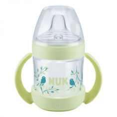 Biberon Nuk Learner Nature Sense Control Temperatura 150 ml Verde 6-18 luni