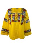 Bluza dama R tip ie, marime S, galben