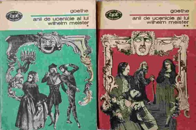ANII DE UCENICIE AI LUI WILHELM MEISTER VOL.1-2-JOHANN WOLFGANG GOETHE-223790 foto