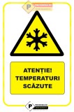 Indicatoare pentru temperaturi scazute
