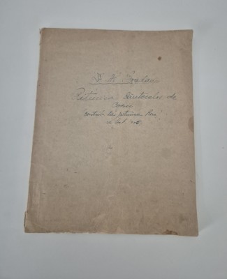 Carte veche 1905 Alexandru Bogdan Ritmica cantecelor de copii foto