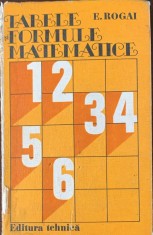 Tabele si formule matematice - E. Rogai