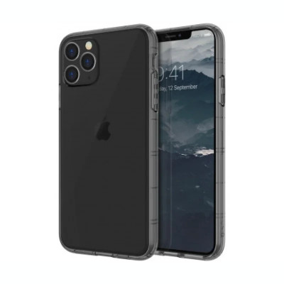 Husa Cover TPU Uniq Air Fender Antisoc pentru iPhone 11 Pro Max Gri foto