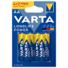 Baterie Alcalina Longlife Power Lr6 4+2 Varta, Oem